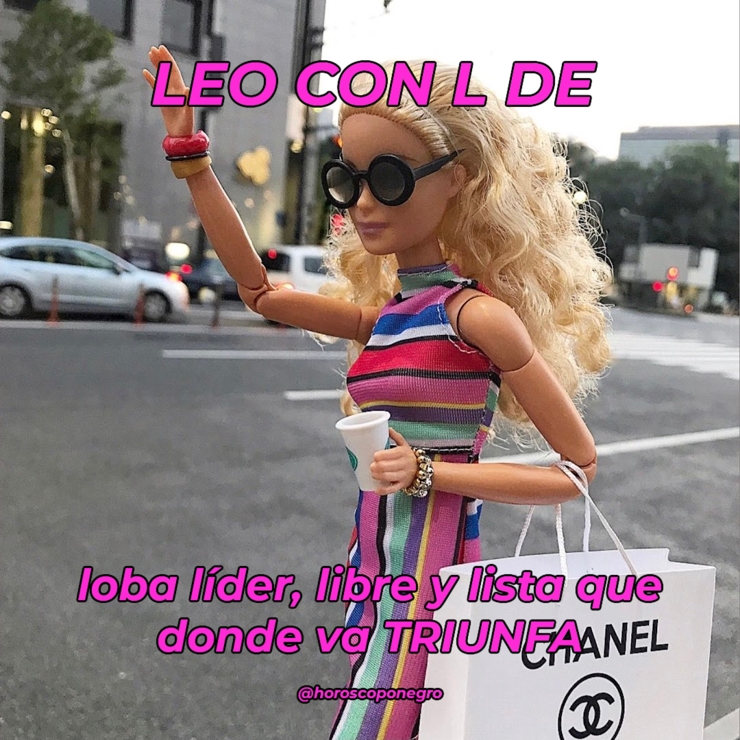 #Leo con L de... 🤣 #horoscoponegro