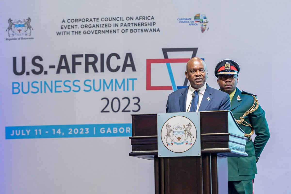 A Heartfelt Thank You to @governmentbw for Hosting the #USAfricaBizSummit2023!  

We are grateful for your exceptional hospitality! Let's seize this opportunity to forge partnerships &amp; unlock Africa's potential! Realeboga! Pula!
 <a href="/OfficialMasisi/">Dr. Mokgweetsi E.K Masisi</a> <a href="/BrandBotswana/">Our Botswana 🇧🇼</a>