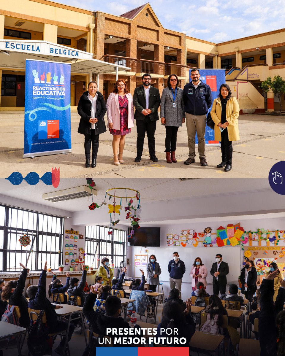 mineduccoquimbo's tweet photo. En la Escuela Bélgica de #Punitaqui, presentamos a la comunidad educativa la Estrategia de Reactivación de Matemática del @Mineduc, iniciativa dirigida al fortalecimiento de las habilidades matemáticas y a derribar las brechas existentes en torno al dominio de esta asignatura.🧵 https://t.co/Qr3CEPtdGW