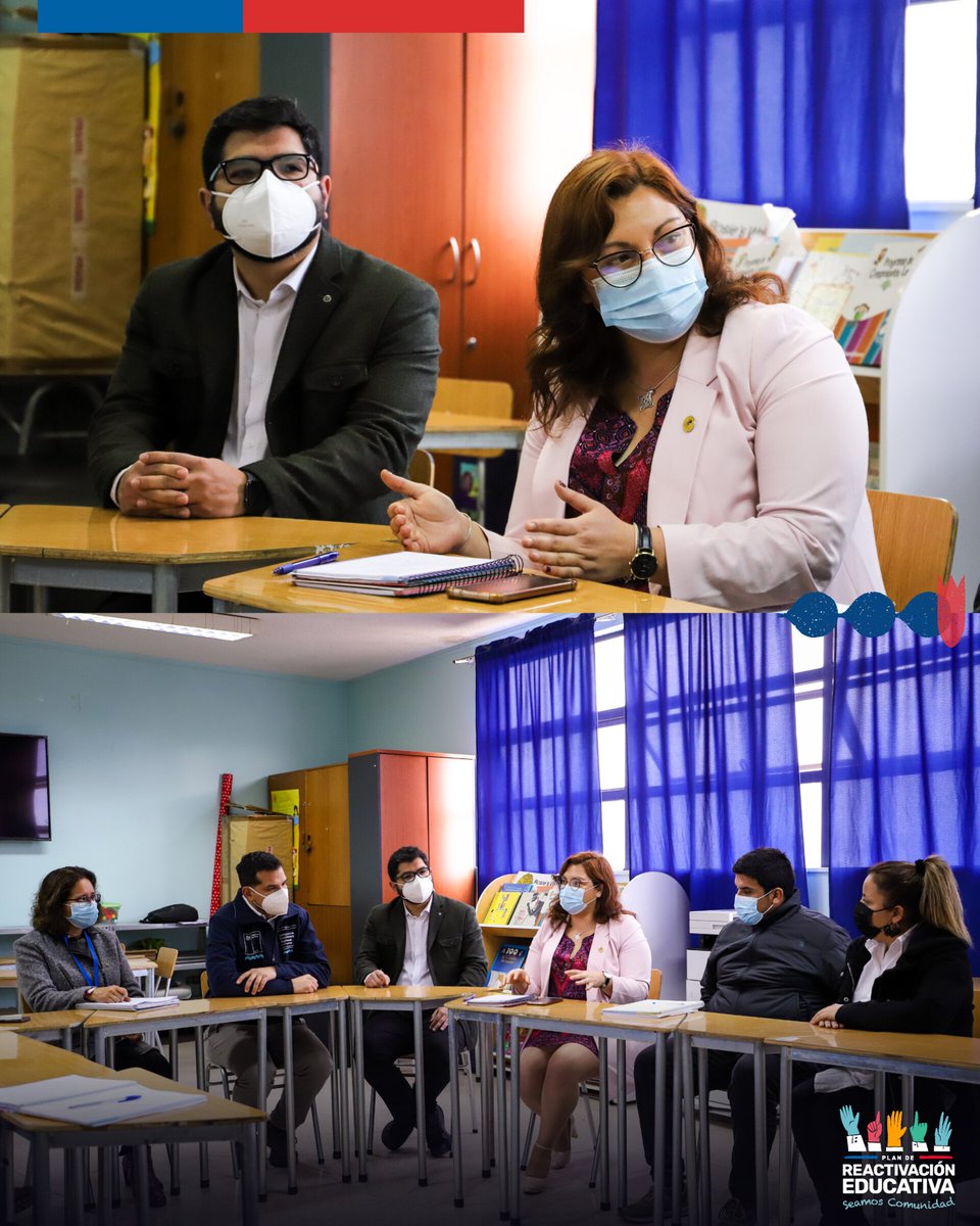 En la Escuela Bélgica de #Punitaqui, presentamos a la comunidad educativa la Estrategia de Reactivación de Matemática del <a href="/Mineduc/">Ministerio de Educación</a>, iniciativa dirigida al fortalecimiento de las habilidades matemáticas y a derribar las brechas existentes en torno al dominio de esta asignatura.🧵