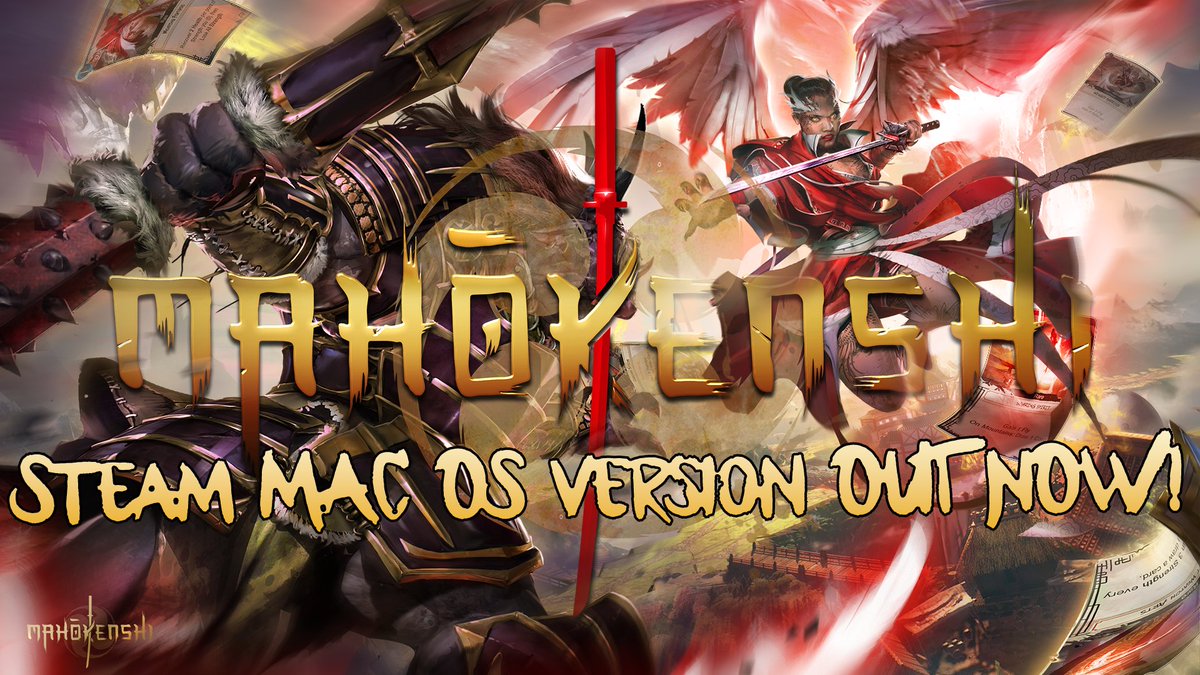 mahokenshi's tweet photo. Mahokenshi is now available for macOS on Steam! 

Unsheathe your katana and pick the game up with a 33% discount now!

LINK: https://t.co/rhyGT3AQbM

#deckbuilder #strategy #turnbased #pcgaming #gaming https://t.co/v4R7DXyZi0