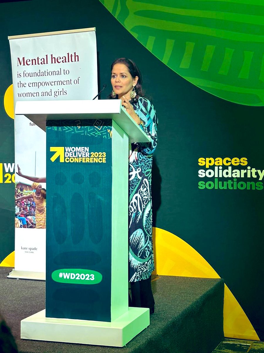 Grateful to @katespadeNY for the opportunity to discuss the importance of investing in #mentalhealth and well-being as a sustaining force for women’s and girls’ empowerment
#WD2023 #genderequality