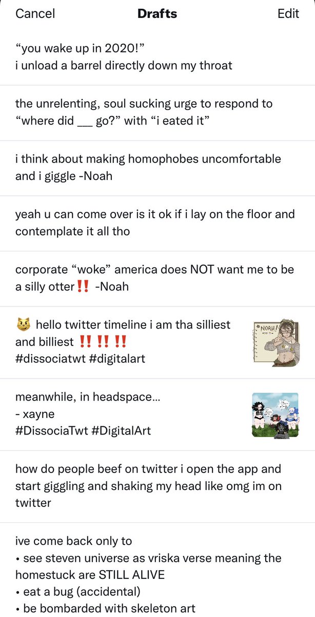 x4yn3z's tweet photo. we are all way too busy with work rn to do anything for twitter but heres our drafts for a good heehoo haha !!!! https://t.co/XpC9ai9rKo