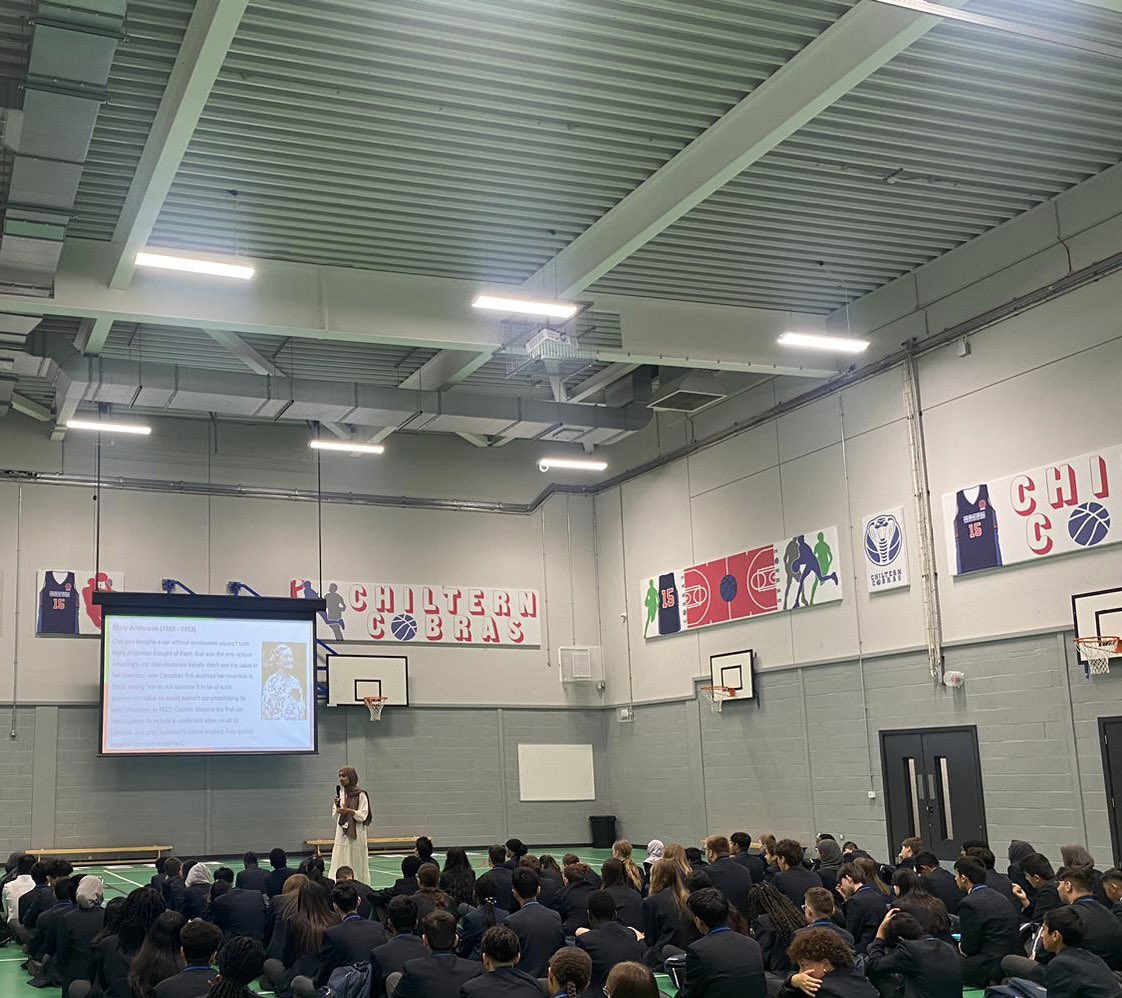 LamarrHouse's tweet photo. Enrichment day 4 @ChilternA and Lamarr have really made the most out of it. The focus is on unsung heroes and marginalised voices…students undertook various activities from scavenger hunts to creating their own poem/rap!#Lamarrforthewin #Chilternchampion https://t.co/ixSiOfN9lS
