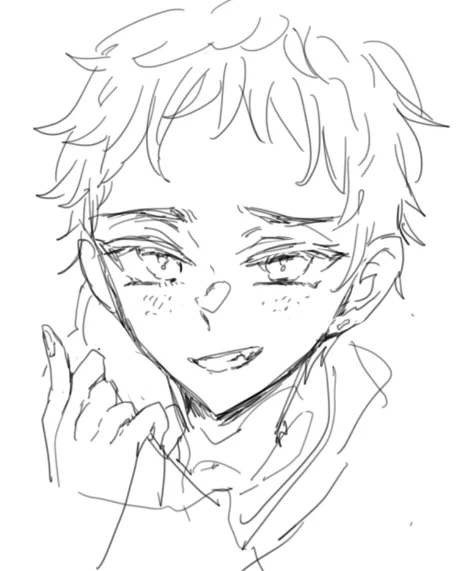 俺の描く短髪可愛いんだよな…