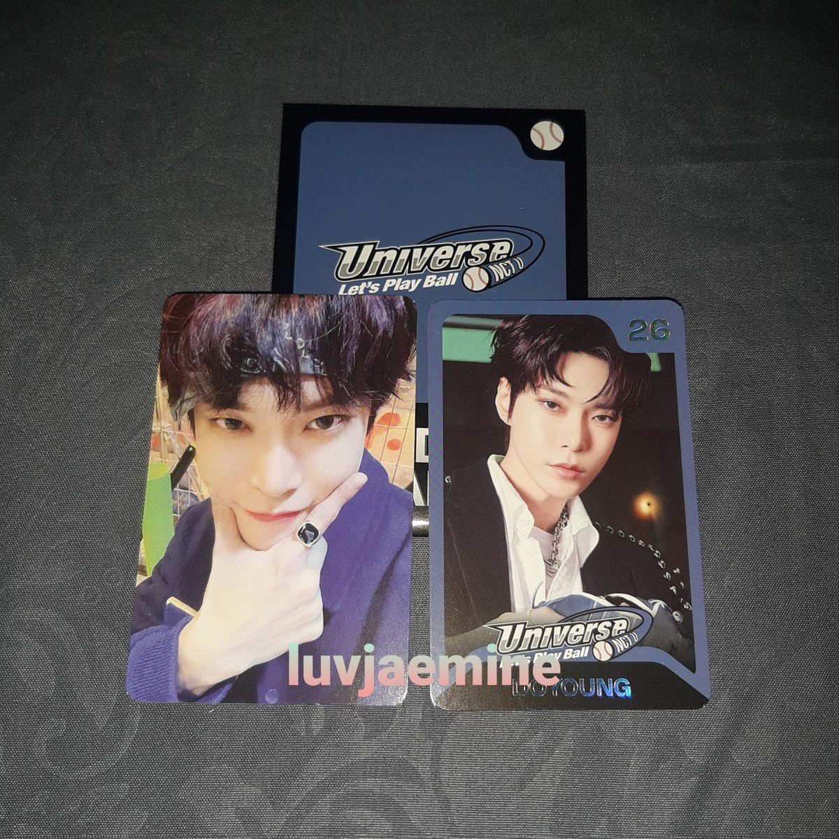 wts trading card lets play ball tc lpb doyoung set

80k set

dom bekasi, inc pack &amp; adm, dapet freebies