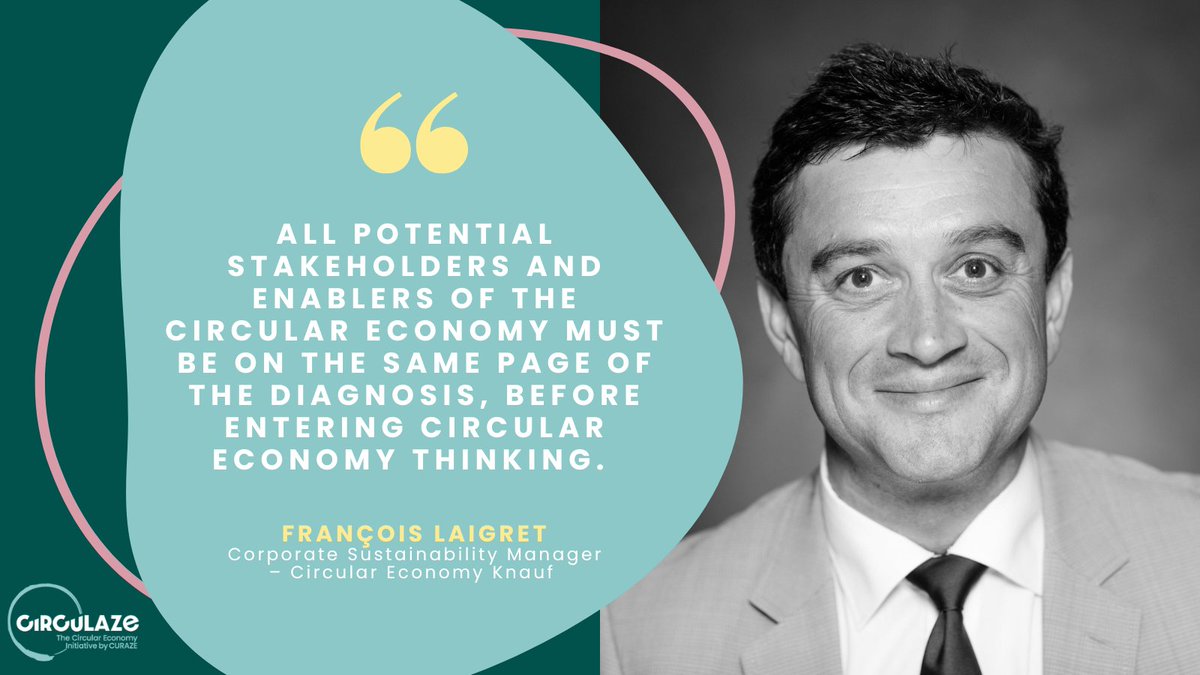 Learn from one of the leading minds in sustainability, François Laigret, Corporate Sustainability Manager – Circular Economy at Knauf, as he shares his insights on acting with future generations in mind.

femaleonezero.com/sustainability…

#CIRCULAZE #cantdoitalone #circulareconomy
