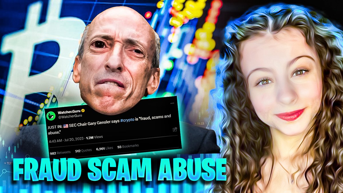 Gary Gensler SLAMS Crypto! What's next? I'm LIVE at 9:45am ET for the Daily Zest! Tune in 👇 youtube.com/watch?v=eZv7zA…