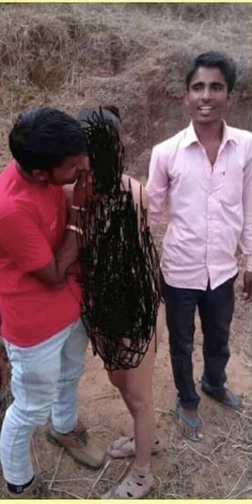 Starboy2079's tweet photo. A dalit woman was gang raped, filmed and paraded naked in front of her husband in Thanagji, Alwar (Rajasthan) in 2019

Do u know what was response of Congress govt ?
They said "hide this news, elections are going on"

1/2 https://t.co/snGmWee9z0
