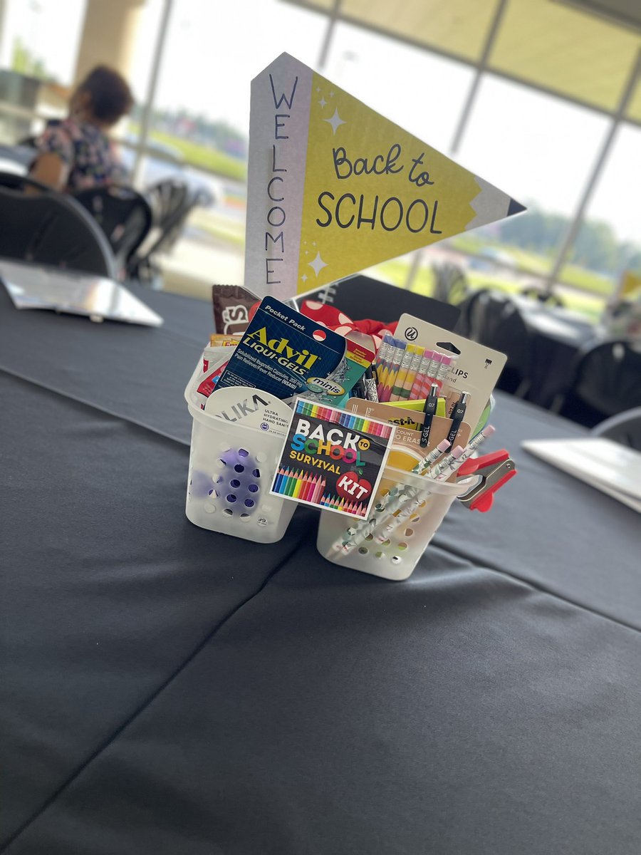 FCrencrew's tweet photo. Teachers are back today!!! Mr. Trahan passes the vibe check!! Chick-fil-A breakfast and music on blast! https://t.co/MeBctClmfc