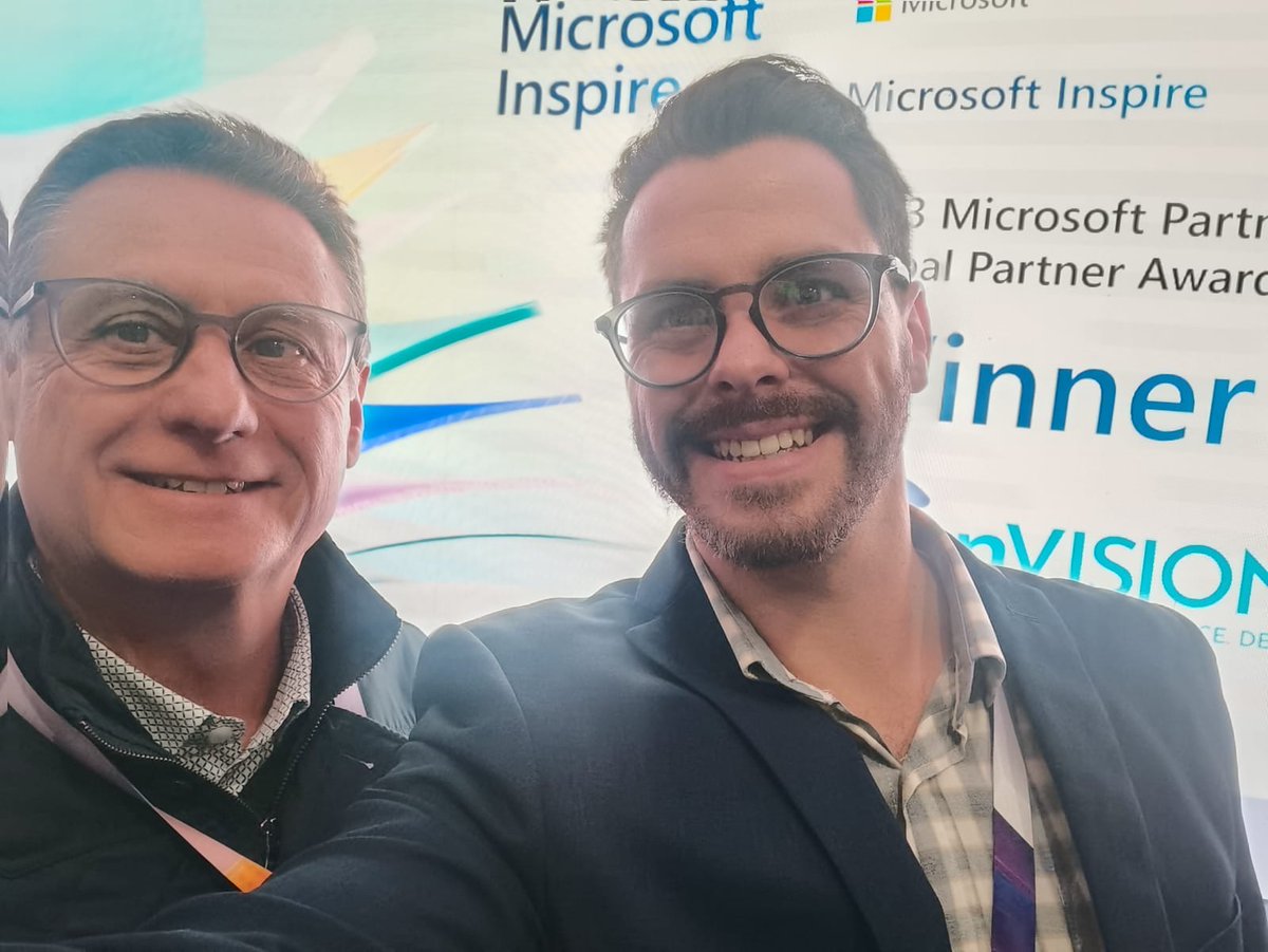 1nebula_global's tweet photo. Our CEO, Daniel Nel, and Alliance Manager, Aldert van Wyngaard, had an incredible experience today attending the Microsoft Inspire Africa in-person event. They were buzzing with energy as they shared some awesome pictures. 
#1Nebula #aSmarterWay #MSInspire #MicrosoftInspireAfrica https://t.co/9tM9yeqX9s
