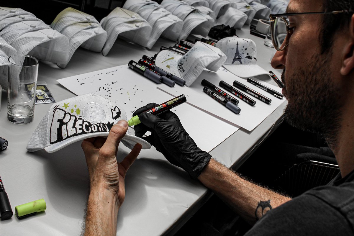 astrofitters's tweet image. What’s your favourite design of the graffiti hats for #FilecoinUnleashed ?