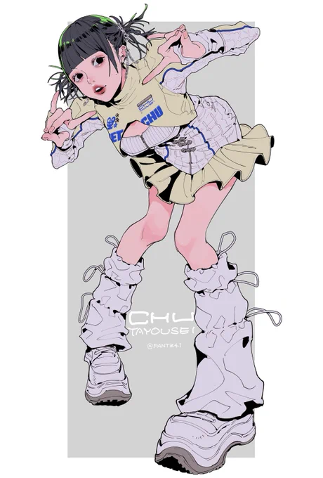 音楽の日2023あのちゃん衣装があまりにも可愛すぎて描きました 