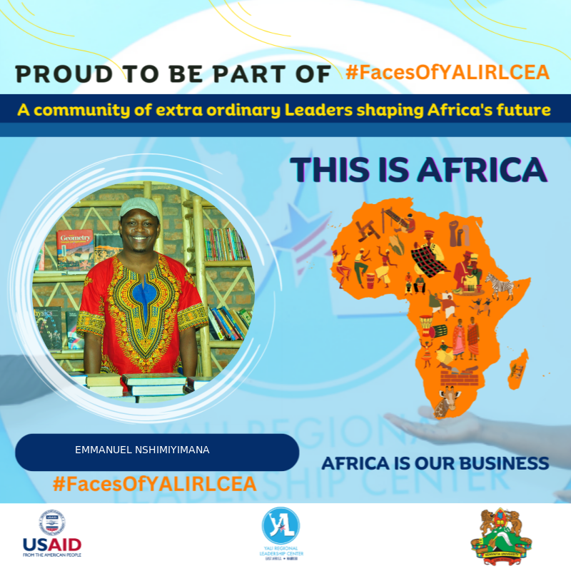 Privileged to take part in the <a href="/YALIRLCEA/">YALI RLC EA</a> and its community of extraordinary leaders across the continent. We join forces to shape Africa’s future through different initiatives aimed at addressing different African challenges.
#FacesOfYALIRLCEA  <a href="/USAIDRwanda/">USAID Rwanda</a>  <a href="/USAmbRwanda/">Ambassador Eric Kneedler</a>