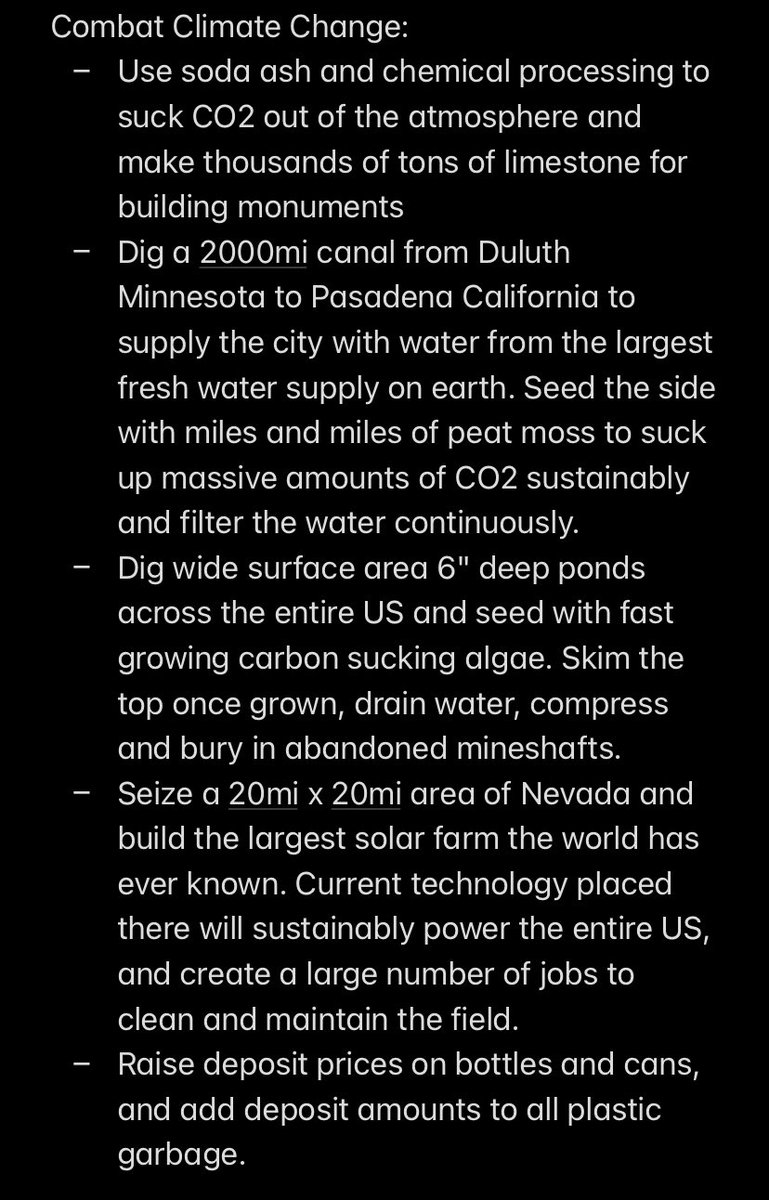 BinaBerkun's tweet photo. Ideas To Combat Climate Change: https://t.co/sa3CnZmnp3