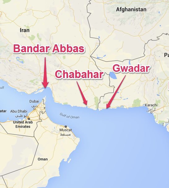 2⃣. Location Chabahar is located beyond the Straits of Hormuz, which is a strategic chokepoint in the Indian Ocean Experts believed that these Straits would be blocked up in case of a conflict in the Middle-East Unlike many other ports, Chabahar was located beyond the Straits 