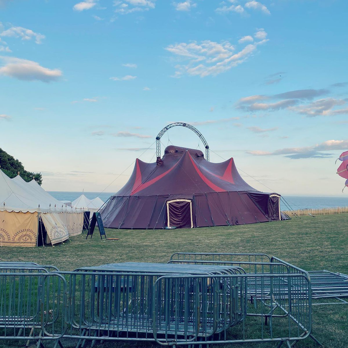 vfringe's tweet photo. Good morning Ventnor! It’s all coming together now as we prepare to start opening venues from tomorrow! 🥳 #ventnorfringefestival #ventnorfringe https://t.co/ePF57ne1Ub