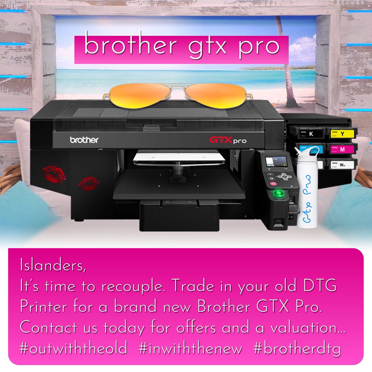 If you feel yourself gravitating towards faster production speeds, ultra low maintenance and much greater reliability, then give us a call to let us know where you're heads at ❤️ 👕 #summeroflove #outwiththeold #inwiththenew