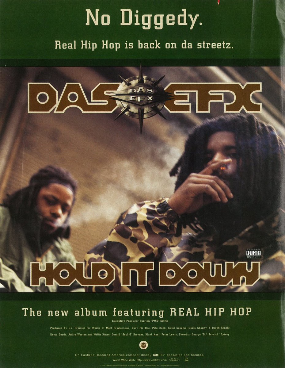 Mighty_Record's tweet photo. 90’sリリース広告🎤
#Advertisement 
#YAGGFUFront #Nine #BRANDNUBIAN #DasEFX https://t.co/02Qk9blqlh