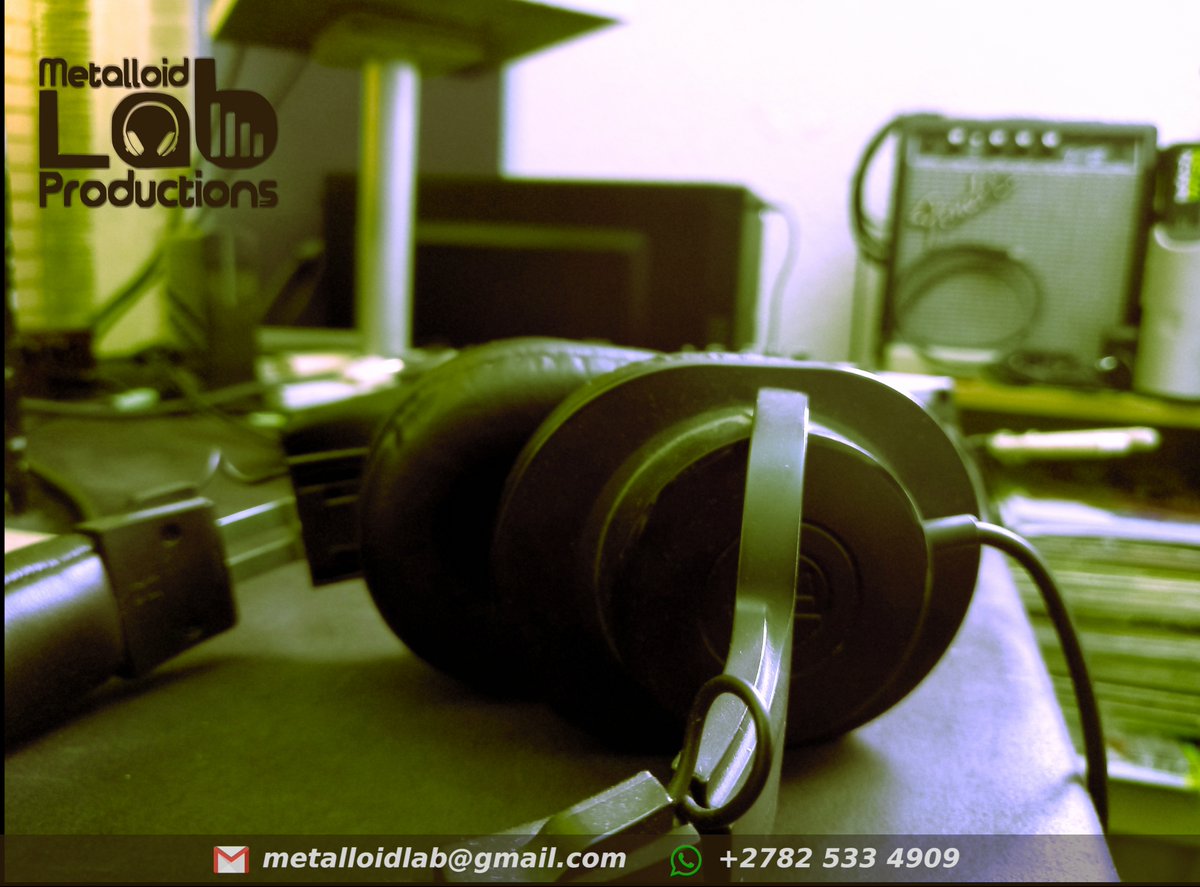 Got your music recorded but need it mixed &amp; mastered?

Hit us up from anywhere you are located and we'll do the job for you.

Contact us for more info:
Email: metalloidlab@gmail.com
WhatsApp: +27 82 533 4909