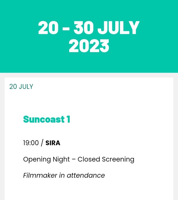 emkay_zikhali's tweet photo. The 44th edition of the Durban International Film Festival (DIFF) starts today with SIRA being the opening film at Suncoast.
For the next 10 days, the leading film festival will screen around 100 selected films, most of them premiere screenings in this region.
#DIFF23 https://t.co/ASOceEmFyh