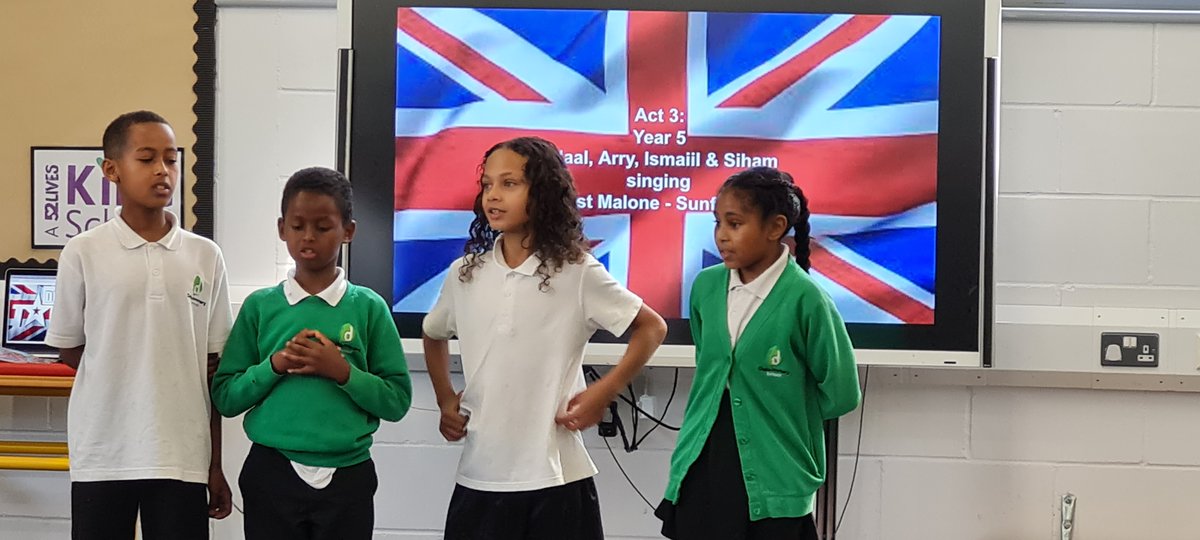 DeltaPrimary's tweet image. Delta's Got Talent!  Today was our first ever talent show with acts including singing, dancing and even speed drawing! So proud of all of our children who performed.