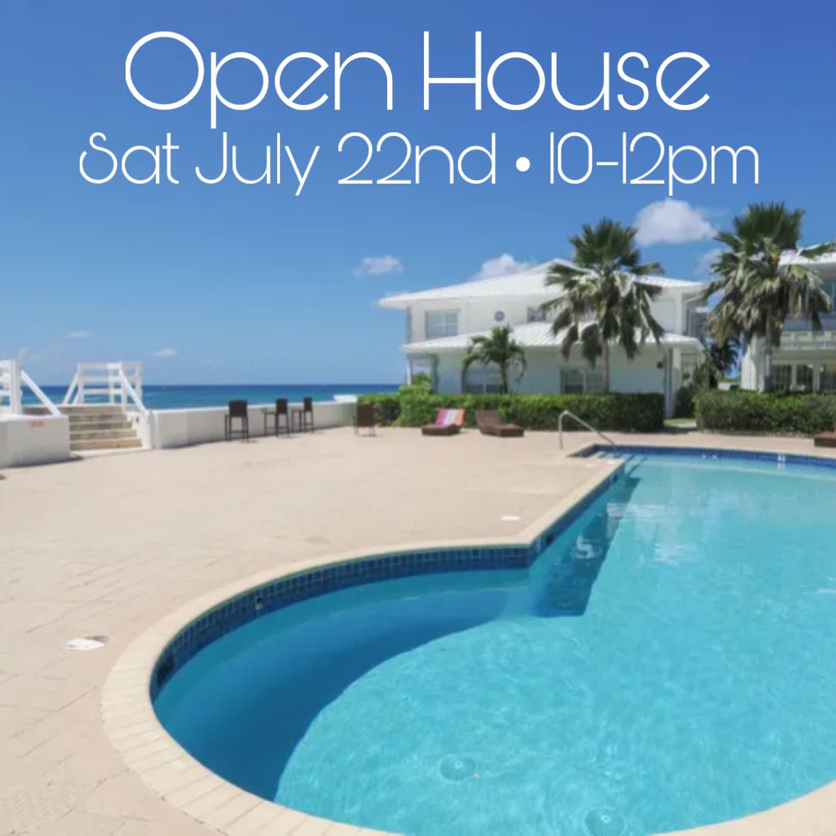 OPEN HOUSE
Windsor Village 4
July 22nd • 10-12pm

This upgraded 2 bed/2.5 bath oceanfront unit offers wonderful sea views from the main floor living space

Member of CIREBA 
MLS # 415810

#OpenHouseSaturday #Condo
#CaymanRealEstate  #caymansothebysrealty #caymanislandsrealestate