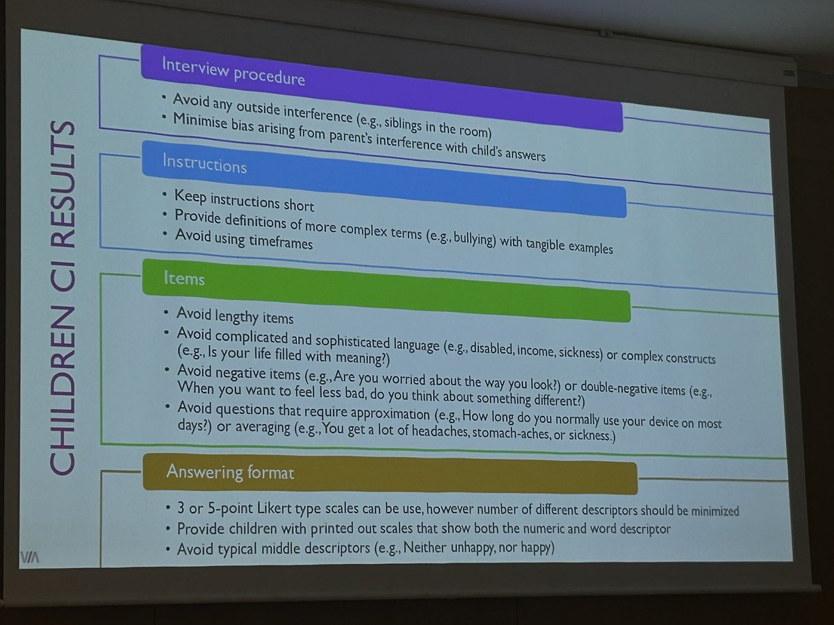 DrEmilyGilbert's tweet photo. Growing Up In Digital Europe (GUIDE - @EuroCohort) has conducted a pre-pilot to inform questionnaire development. Cognitive interviewing with both children and parents has yielded a huge amount of learning (too much for me to summarise - see pics!) #ESRA23 https://t.co/gxtKeALh0z