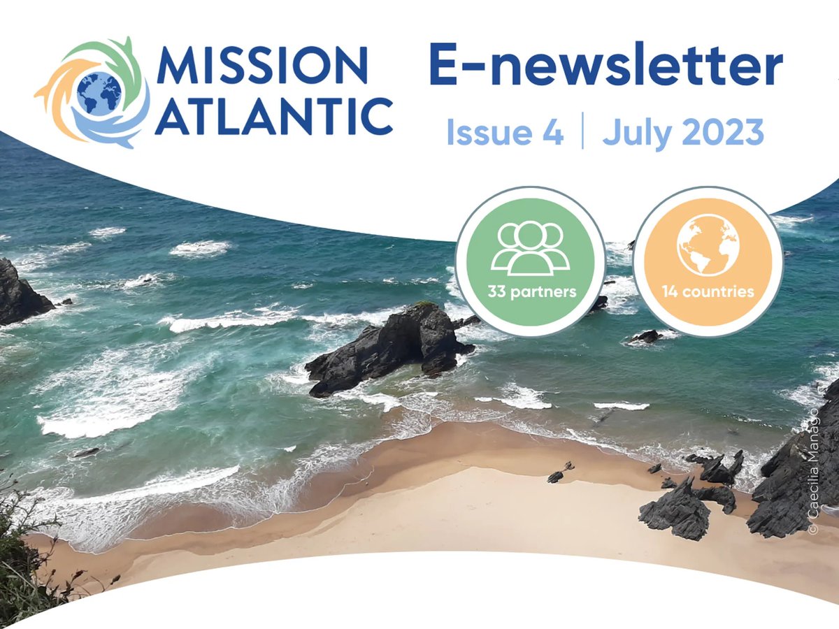 📢The 4th issue of the Mission Atlantic newsletter is OUT! Check the latest news and events at: missionatlantic.eu/news-and-event…