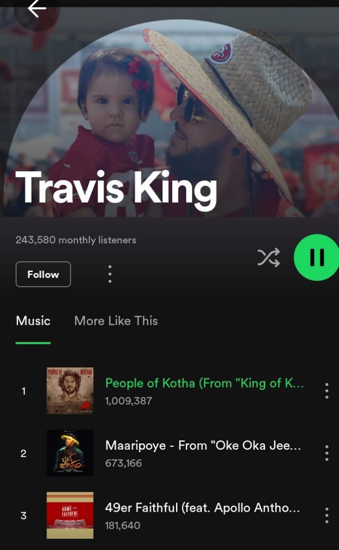 dsfwai_kerala's tweet photo. Kick-ass #PeopleOfKotha motion poster song from #KingOfKotha entered into 1M+ plays in @Spotify 🎶

@JxBe and Travis King owns it 🔥

▶️  https://t.co/sNpcaAi8T6

@dulQuer @KOKMovie #AbhilashJoshiy @DQsWayfarerFilm @zeestudiossouth @SonyMusicSouth @TheVinothCj #DulquerSalmaan https://t.co/ilO8DqZG7v