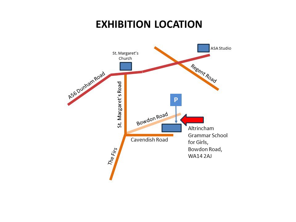 Our summer exhibition starts on Saturday. We are at a new venue thanks to #altrinchamgirlsgrammarschool  DO come and find us and look at all the fabulous original paintings, cards and prints. SO much to see and something for all tastes and all pockets!