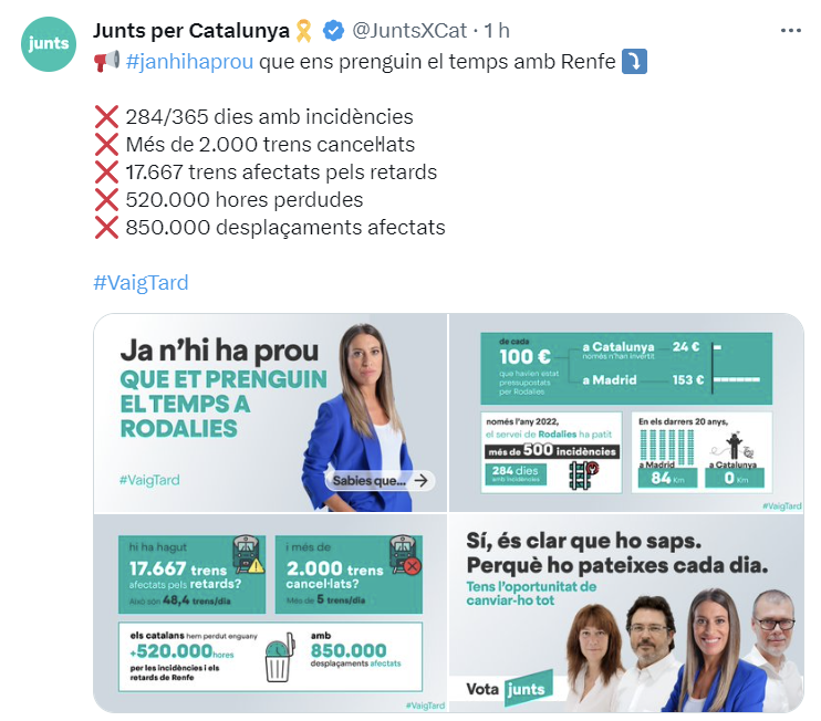 En què quedem? Perquè al matí dieu una cosa, i al migdia demaneu la contrària.