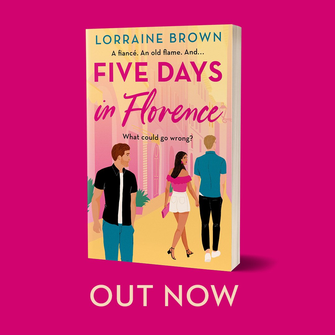 LorraineBrown23's tweet photo. 🎉🎉It's publication day for #fivedaysinflorence! So many thanks to everyone involved, especially @AgentFergie @rhea_kurien @orionbooks @HardmanSwainson and all the lovely authors and bloggers who took the time to read, quote and review 💕💕💕 
@TheD20Authors https://t.co/FFRzf2G8cY