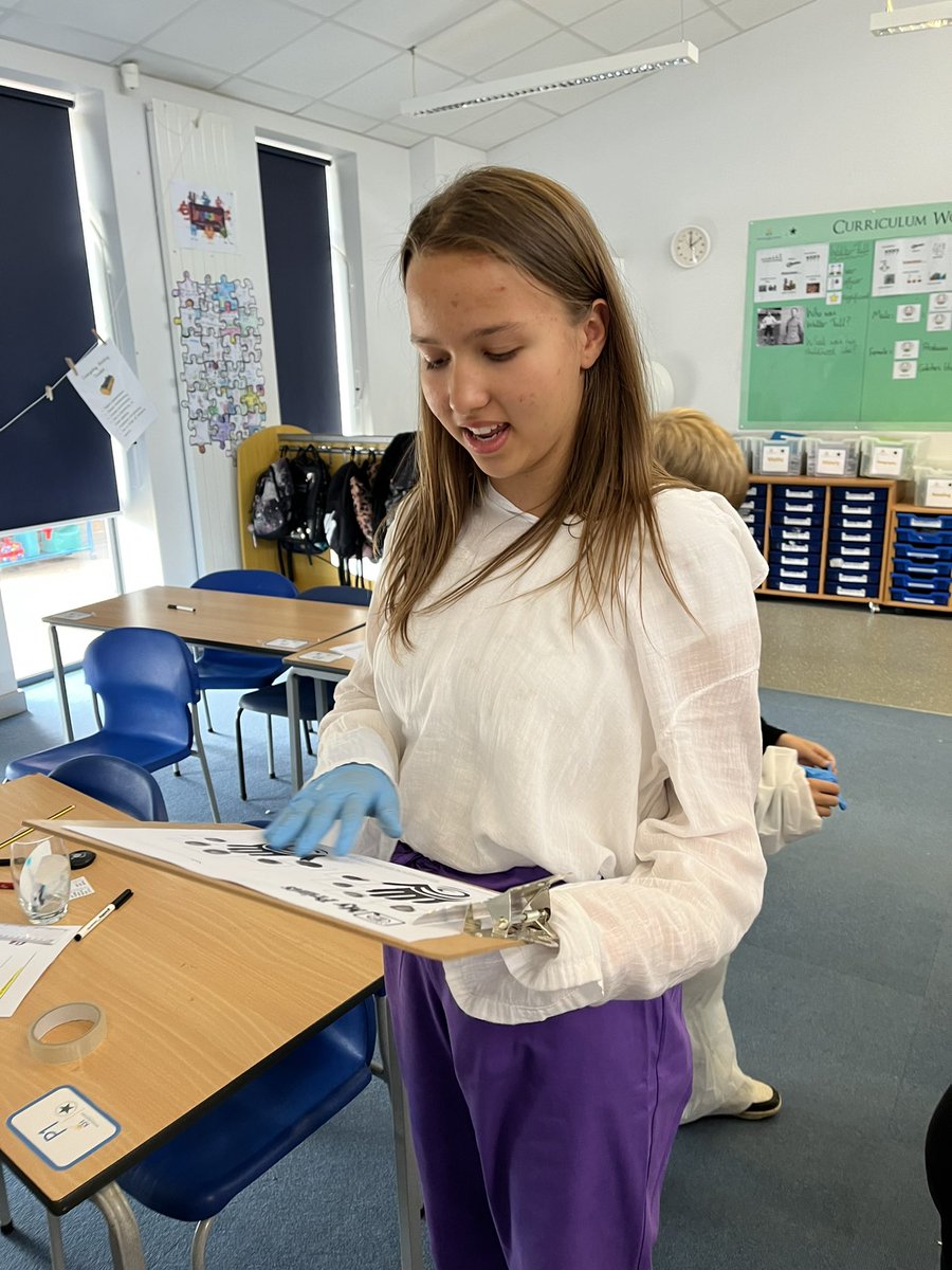 khpa_MrsS's tweet photo. Collected our evidence from our suspects and then analysing it! The evidence was very clear that @KHPAMrHarris was the culprit! But he did apologise #Ad2023 @KhpaPrincipal  @khpa_h https://t.co/0Z9oYLiOHX
