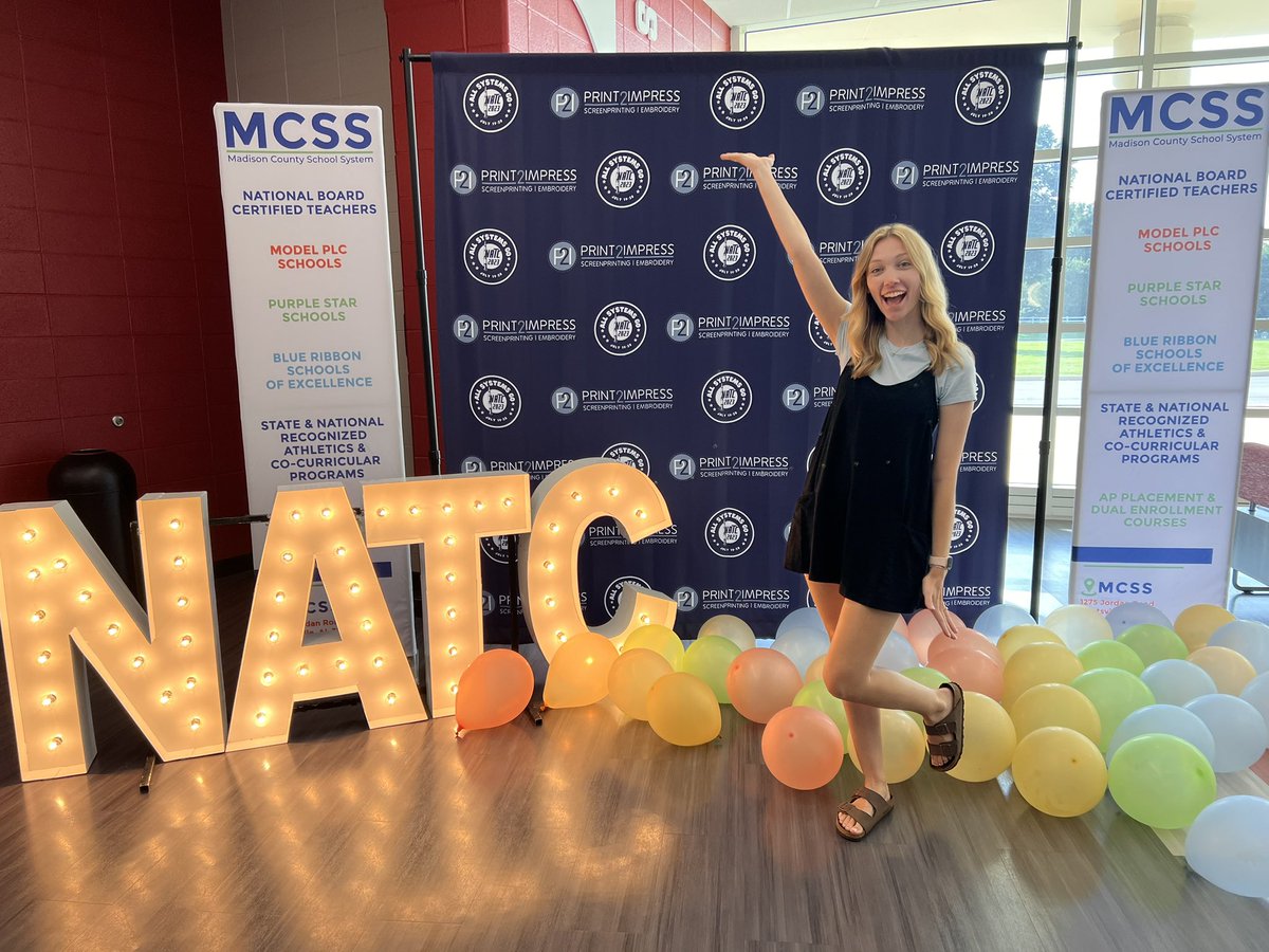 abbey__lynn__'s tweet photo. It’s a great time at the NATC! Can’t wait for a great school year!
#NATC2023 https://t.co/REKGoLuWlR