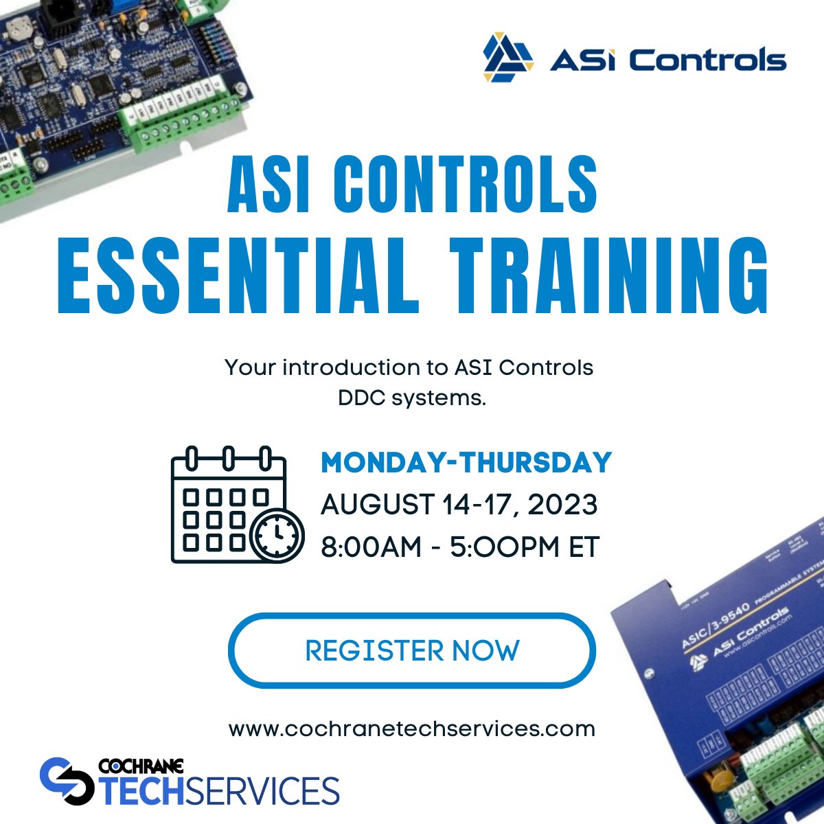 📣 Don't miss out on the game-changing ASI Controls Essential Training class at our Madison Heights Tech Center next month!

🎓 Unlock the potential of ASI systems and controllers with this hands-on training opportunity!

#AutomationExperts #TechTraining #HandsOnLearning