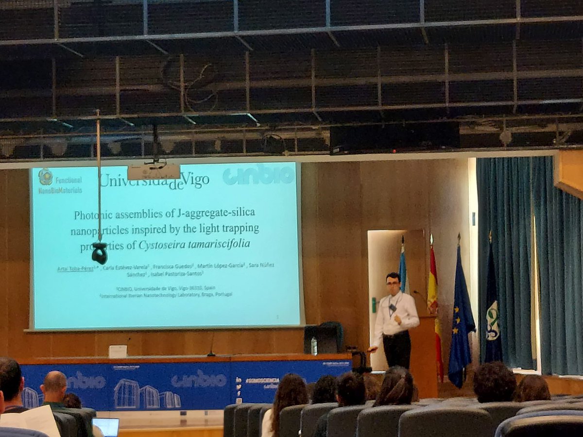 Amazing talk by Artai Toba at #6AMcinbio 🎊
#teamcinbio