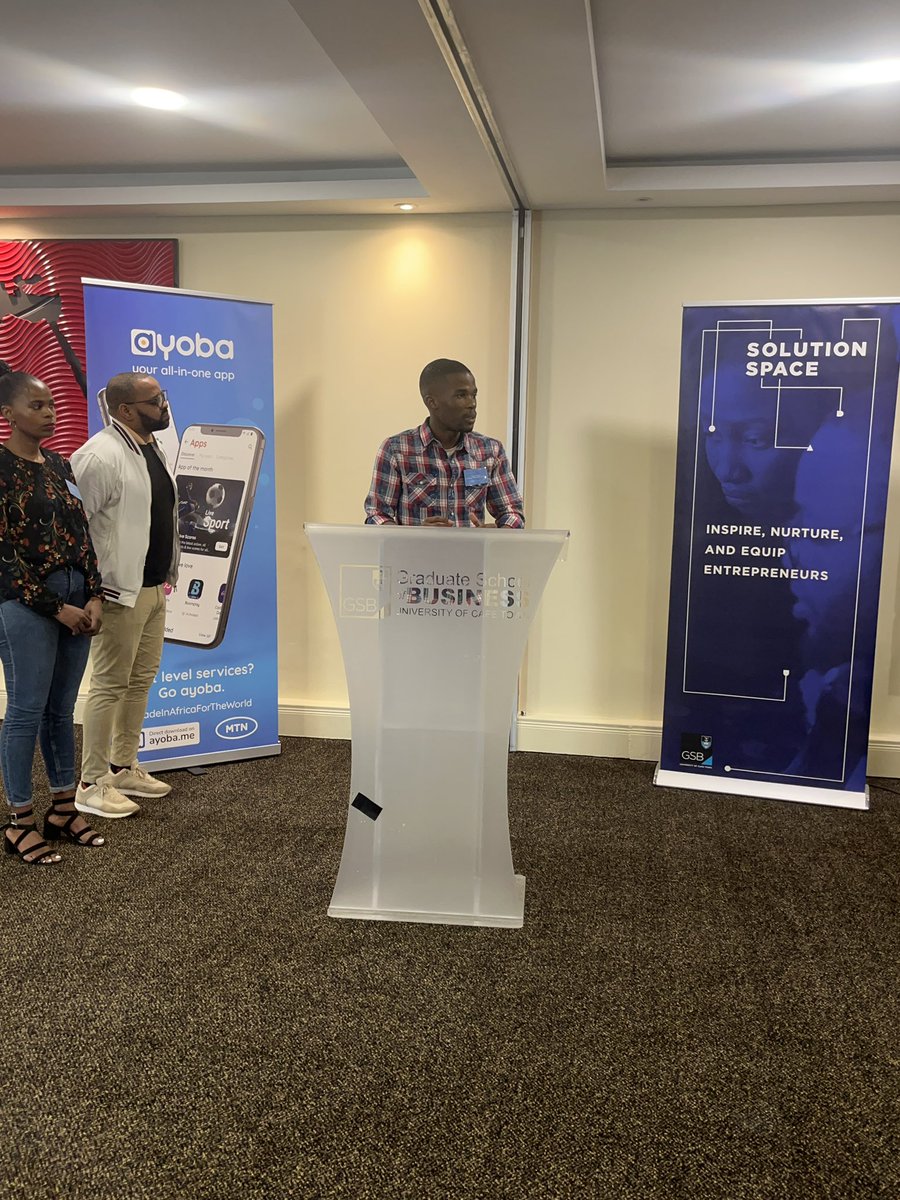 uctgsbsolutions's tweet image. Full steam ahead….
Task for today: demo apps developed to help solve as challenges in local communities.

#DevelopersDemoDay2023 #ayoba #solutionspace #techtalent