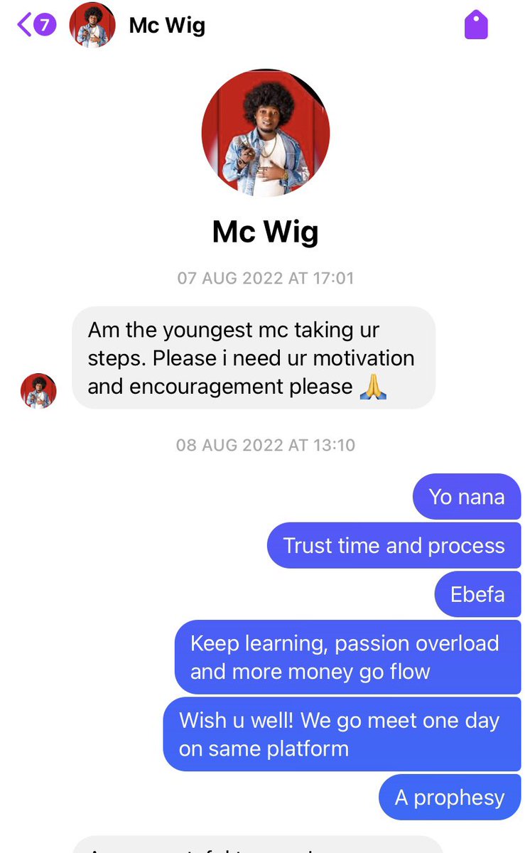 Portfoliothemc's tweet photo. Messages like these in my DMs everyday is why I want to put together a big MCs masterclass and lecture conference in Kumasi for new crop of MCs!
I’m trying my possible best to get legends in the game as speakers and resource persons, pls stick with me soon🙏🏾
#MCMASTERCLASS 🔜 ✊🏼 https://t.co/ZE3mxLwUcS