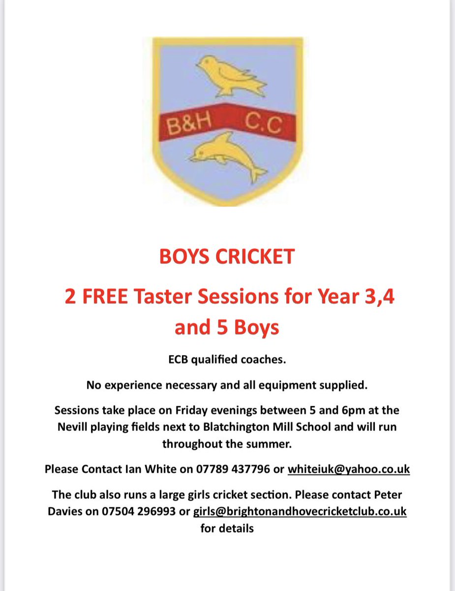 BandHcc's tweet photo. Starting tomorrow. Please share with friends and family. Thank you 🏏💙 https://t.co/3LgGrZmeZW