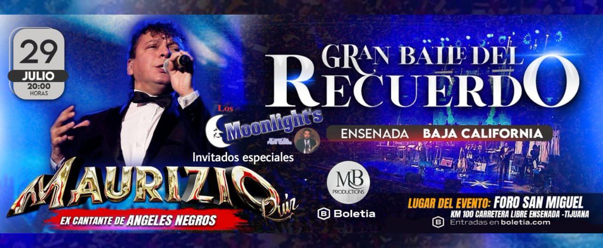 MB Productions (@mbprod2022) on Twitter photo Están listos??? Románticos de <a href="/LaMejorEnsenada/">La Mejor Ensenada 103.3 FM</a>
<a href="/EnsenadaTravel/">Ensenada, Baja California</a>
<a href="/RivieraEnsenada/">Riviera de Ensenada</a> <a href="/tijuanaeventos/">Tijuana Eventos</a> Están listos??? Románticos de <a href="/LaMejorEnsenada/">La Mejor Ensenada 103.3 FM</a>
<a href="/EnsenadaTravel/">Ensenada, Baja California</a>
<a href="/RivieraEnsenada/">Riviera de Ensenada</a> <a href="/tijuanaeventos/">Tijuana Eventos</a>