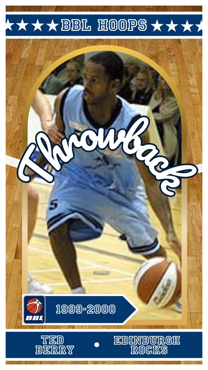 CalGladsClips's tweet photo. Throwback Ted Berry BBL Hoops Trading Card designed ⬇️Inspiration from the NBA Hoops throwback series….The picture made me think of my BBL Baden ball bought 24years ago..Still hooping with it now despite a few battle scars..👏🏀 

#Britishbasketball
#RetroRocks
#WeAreCaledonia https://t.co/cPZGW1vgwW