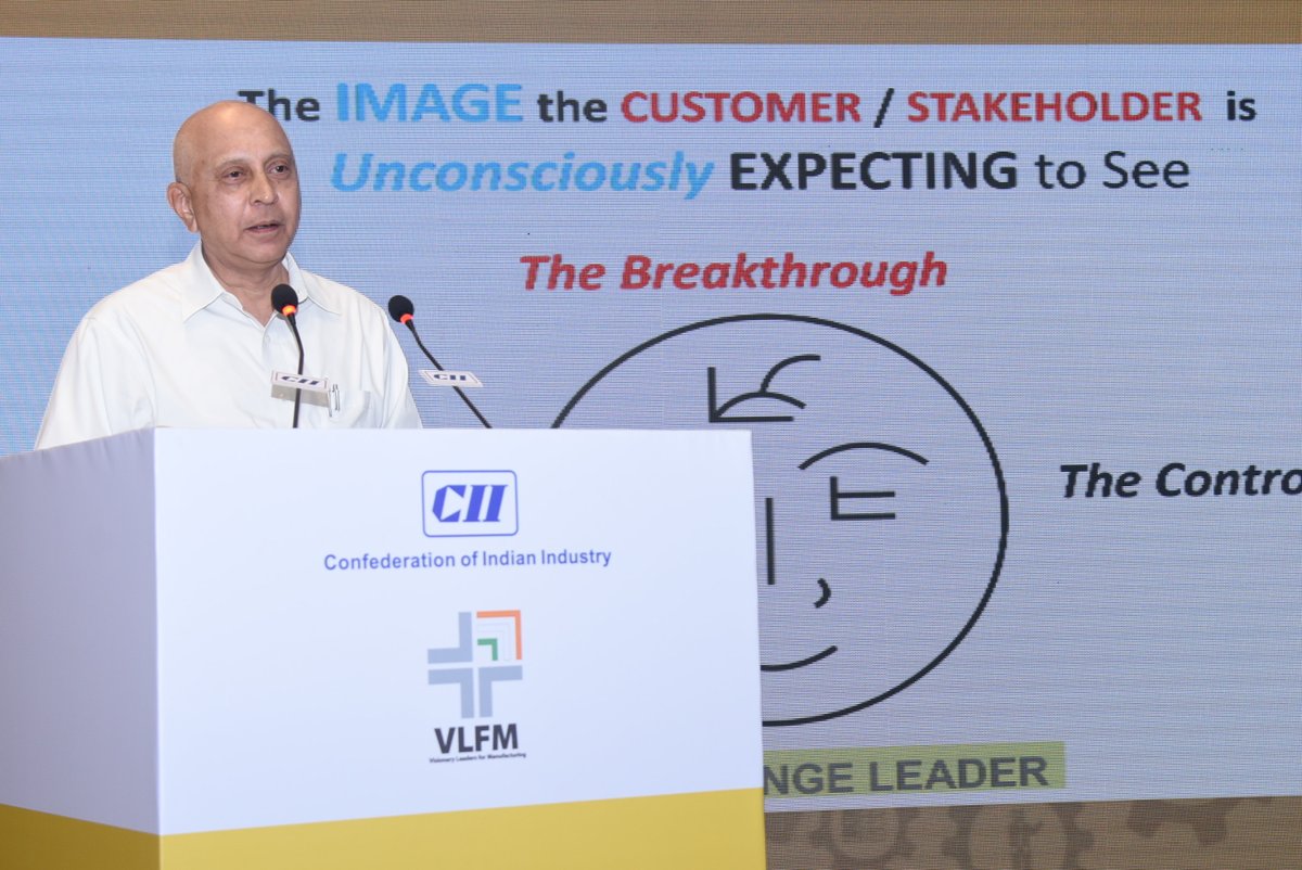 'Skilling, Inducting fresh talent, deploying AI & ML are significant factors for disruption in the Industry' Mr M S Shankar Head, Technology & Innovation, Anand Group at the 14th VLFM Summit and Learning Convention
@FollowCII @CII4WR @CIIEvents @ANANDGroupIndia
#manufacturing