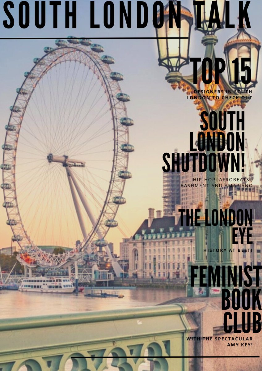 Second Edition out now 👇🏻
#southlondon #southlondonshutdown #thelondoneye #feministbookclub