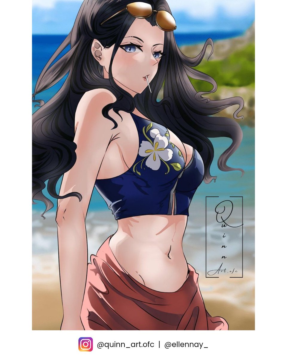 Ellenn131's tweet photo. Robin-chwannn~
#nicorobin #ONEPIECE #fanart 
App: #ibispaintx https://t.co/tuEd0SzR6b