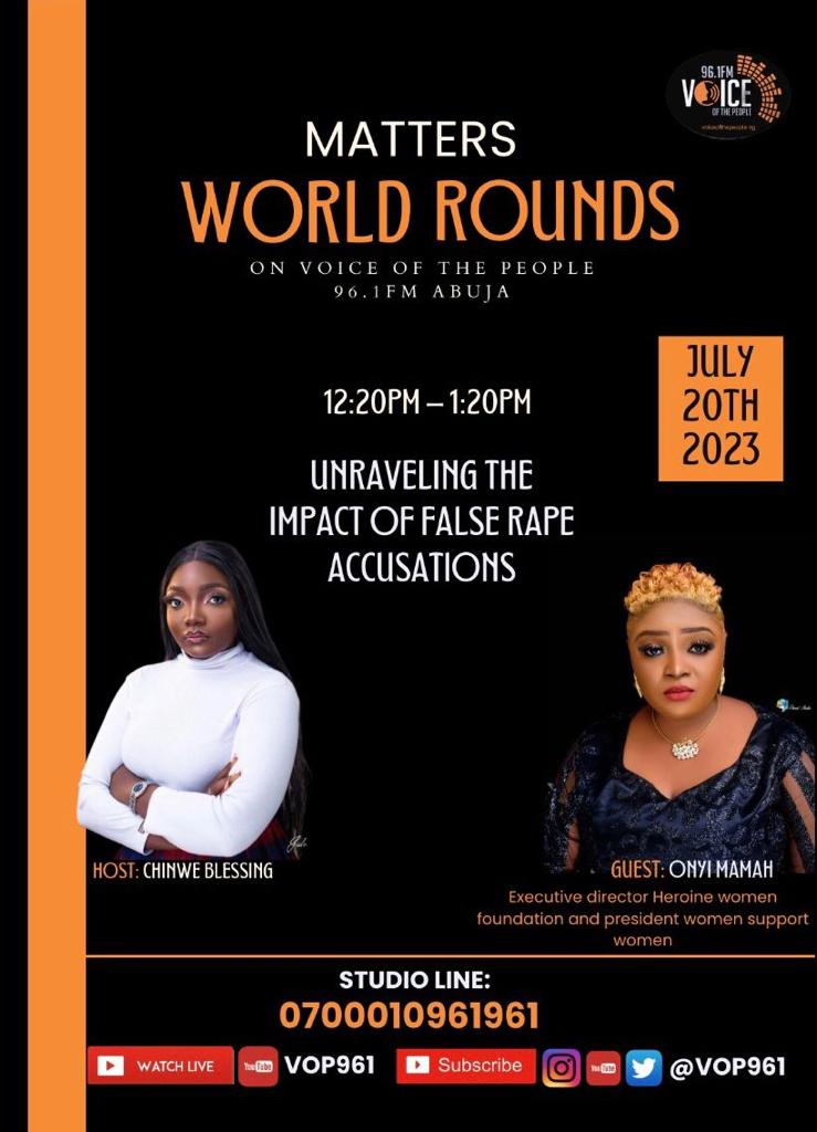Voice of the people Abuja.
Hot on this🔥