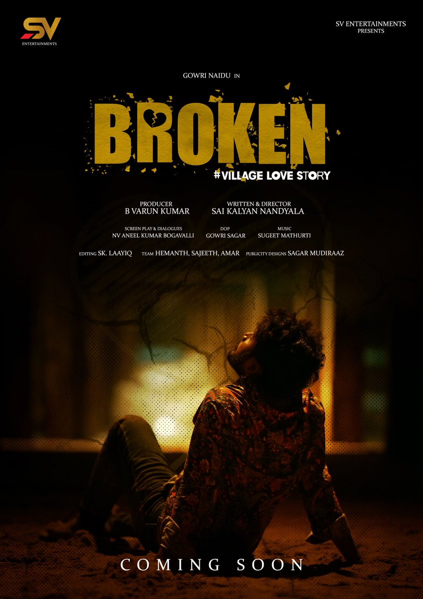 Variationvarun's tweet photo. Our upcoming Web series Title Name 'BR💔KEN Stay Tuned more updates♥️
.

#sventertainments #Broken #webseries #tollywood https://t.co/ojGYHl3Deq