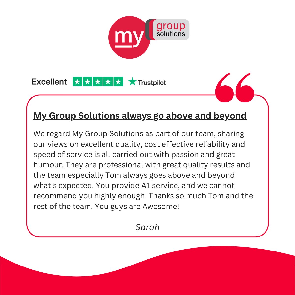 MyGrpSolutions's tweet photo. Our mission has always been to provide exceptional services and build lasting partnerships with our clients. 🤝 We are thrilled to share this heartwarming review by a happy customer!
Check the rest of My Mailing Room’s @Trustpilot  reviews on ​​https://t.co/CgU8GZ5Zhd https://t.co/k7k1SINBDP