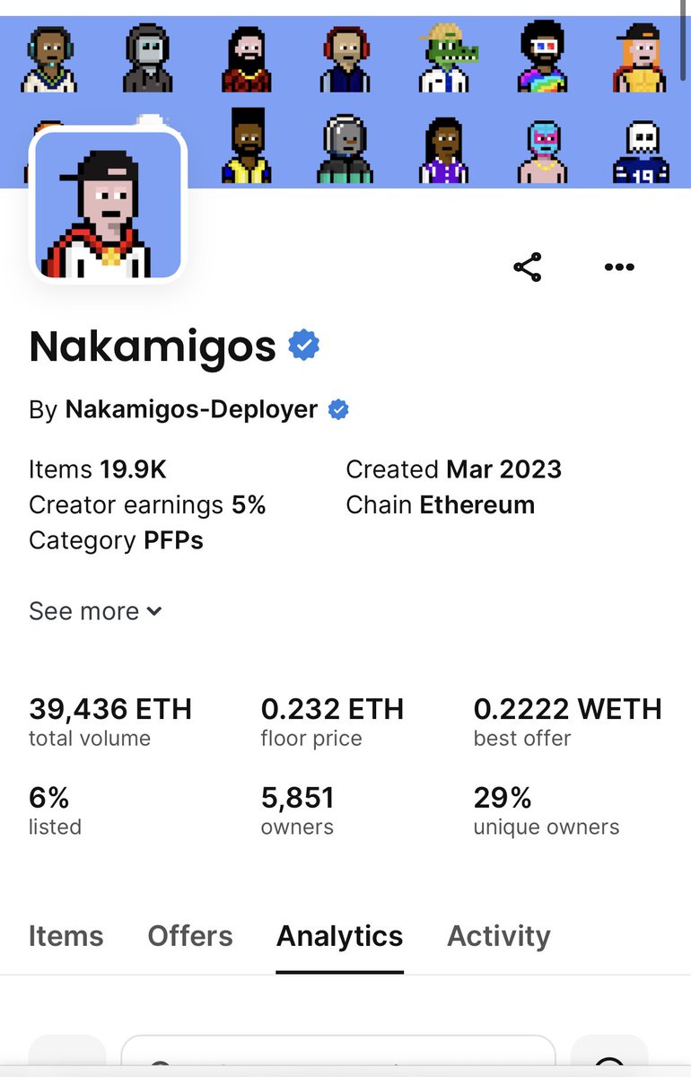 Gm

Nakamigos fp looks good.

Very good entry point. Can’t wait for the fall. 🫡