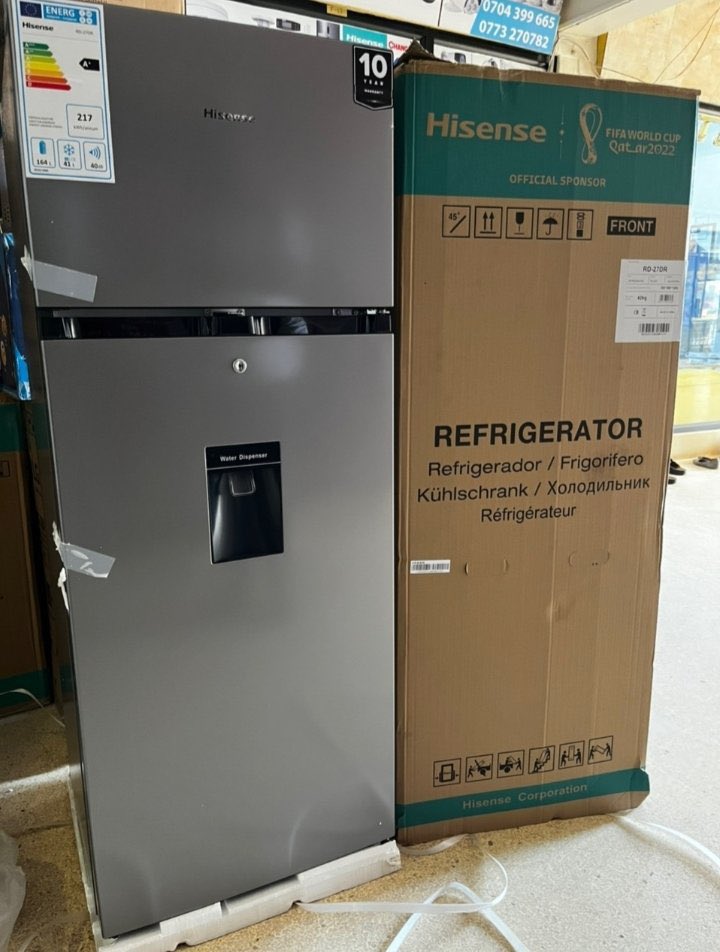 Rogerstechshop's tweet image. Hisense 270L Double Fridge with a water dispenser, available at UGX 1,080,000/-

(Comes with a 3 year warranty)

📲 0759679038 / 0789501444 for delivery
#AuthenticGadgets